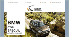 Desktop Screenshot of barlowmotors.com